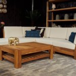 Luxe houten loungesets